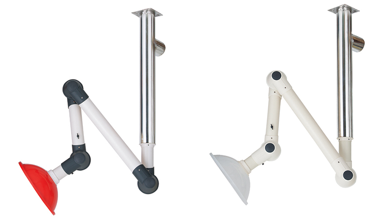 實驗室三節萬向抽氣罩